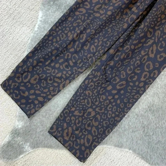 NWT Ann Taylor Animal Print Paperbag Pants - Picture 5 of 12